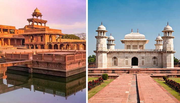 jaipur agra tour taxi 